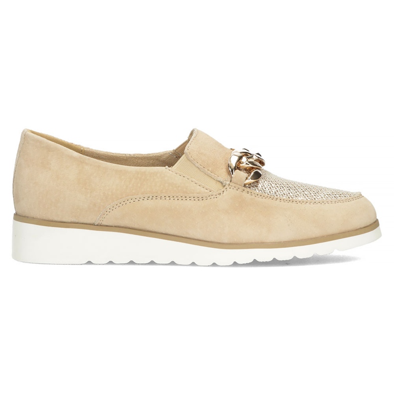 Leather shoes Filippo DP3696 / 22 Be beige