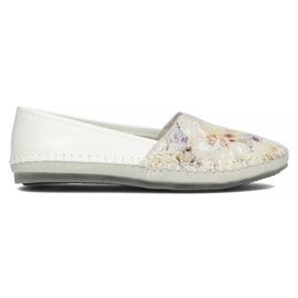 Leather shoes Filippo DP031 / 22 Wh Yl white yellow