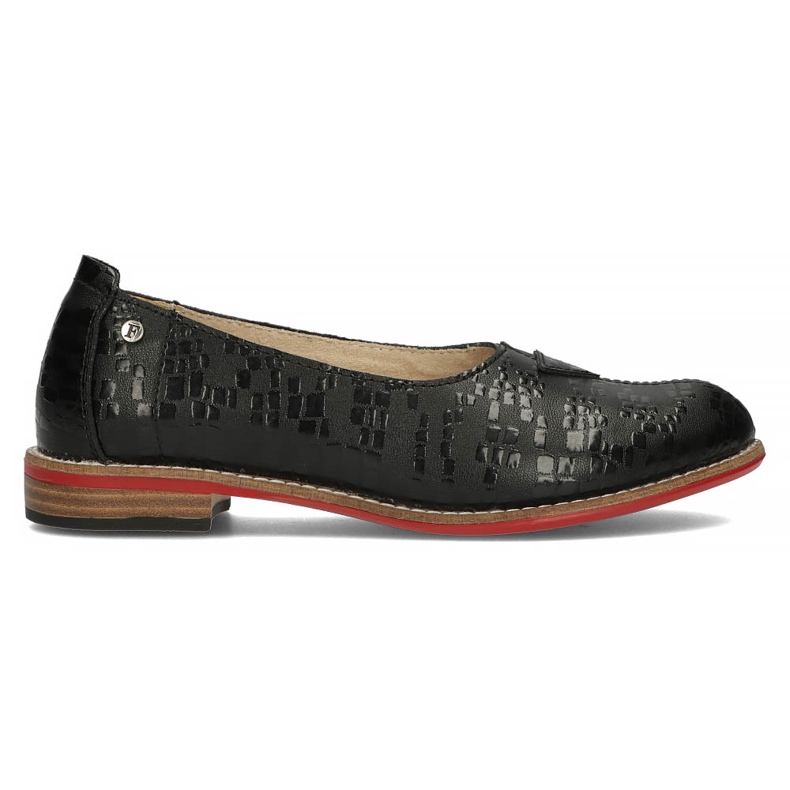 Leather shoes Filippo DP3545 / 22 Bk black Leather shoes Filippo DP3545 / 22 Bk black
