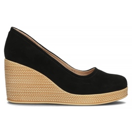 Leather shoes Filippo DP3521 / 22 Bk Su black