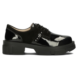 Leather shoes Filippo DP3713 / 22 Bk black Leather shoes Filippo DP3713 / 22 Bk black