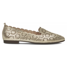Leather ballerinas Filippo DP2039 / 22 Go golden