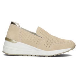 Leather shoes Filippo DP3537 / 22 Be beige Leather shoes Filippo DP3537 / 22 Be beige