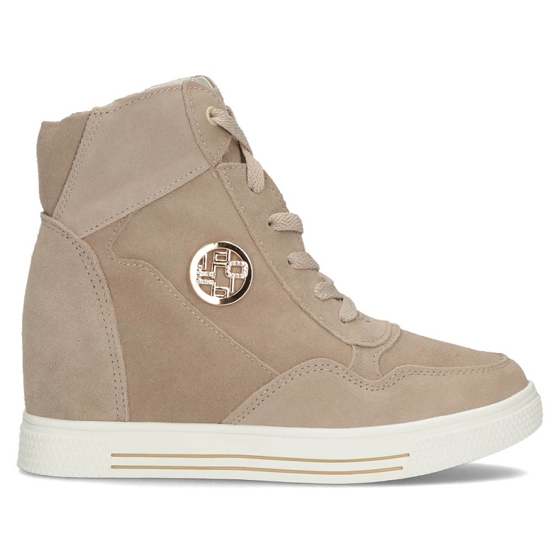 Leather Sneakers Filippo DBT3552 / 22 Be beige