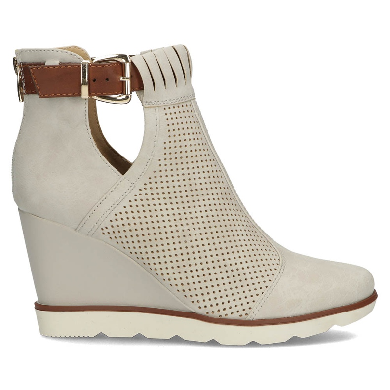 Wedge boots Filippo DBT207 / 22 Be beige