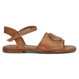 Leather sandals Filippo DS3900 / 22 Br brown Leather sandals Filippo DS3900 / 22 Br brown