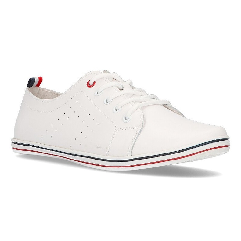 Leather shoes Filippo DP073 / 22 Wh white