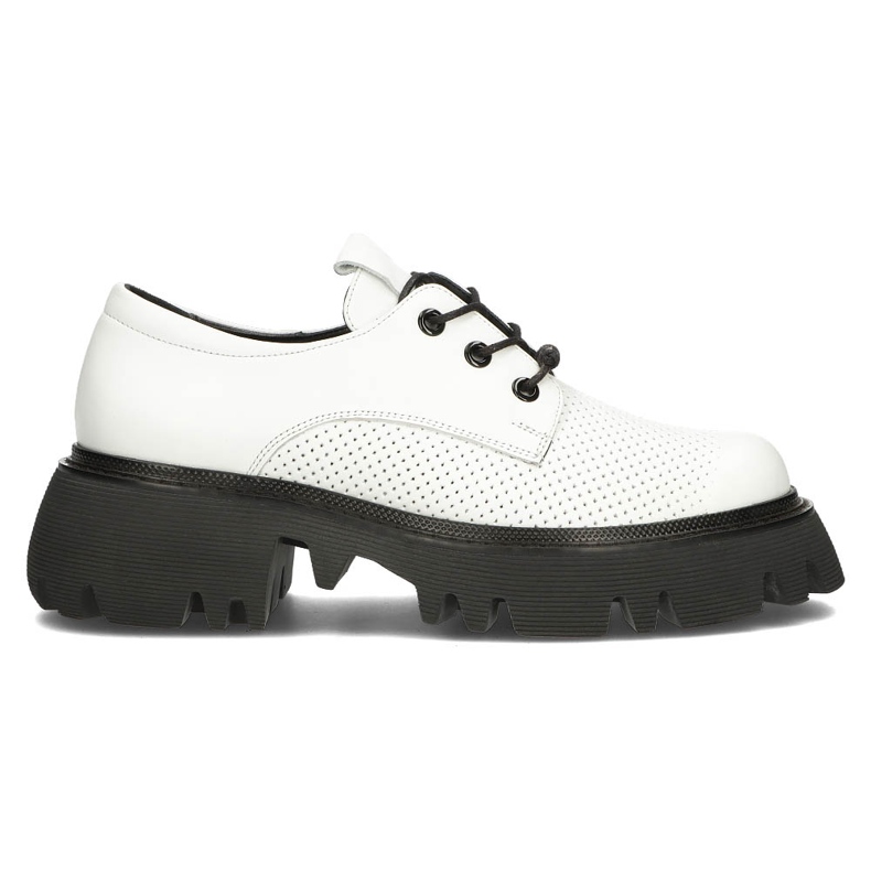 Leather shoes Filippo DP3909 / 22 Wh white
