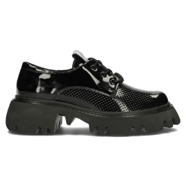 Leather shoes Filippo DP3909 / 22 Bk black