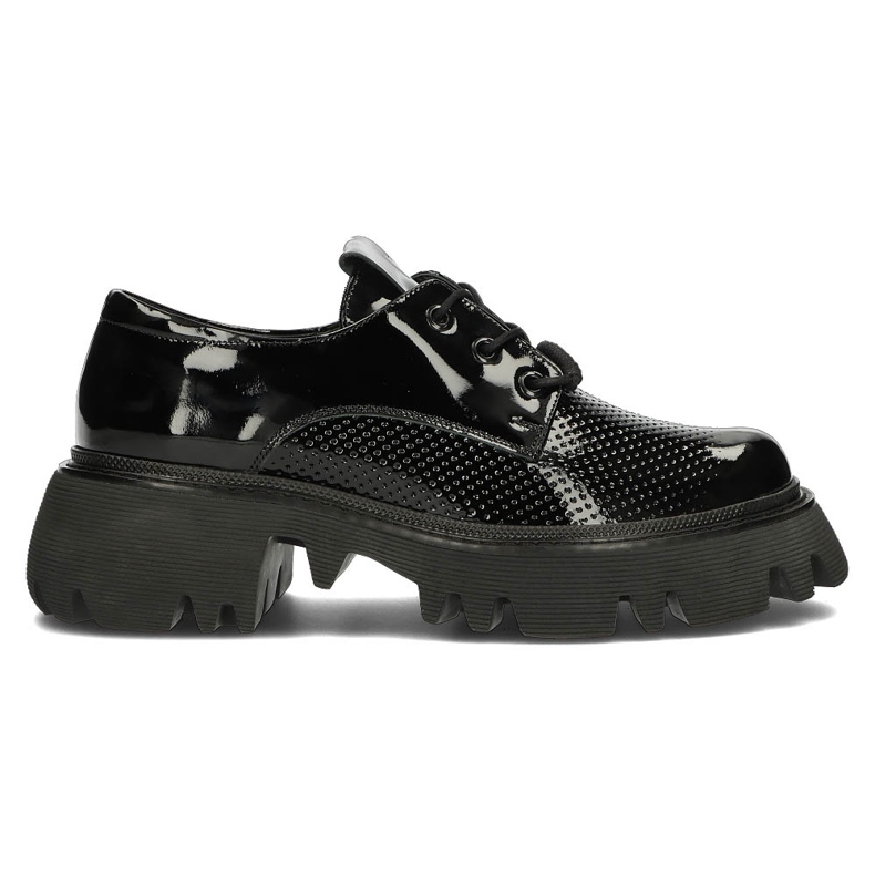 Leather shoes Filippo DP3909 / 22 Bk black