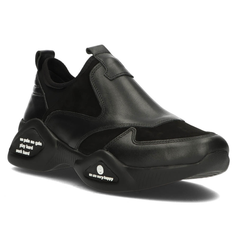 Leather shoes Filippo DP3911 / 22 Bk black