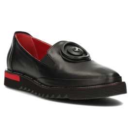 Leather shoes Filippo DP3915 / 22 Bk black Leather shoes Filippo DP3915 / 22 Bk black