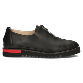 Leather shoes Filippo DP3916 / 22 Bk black