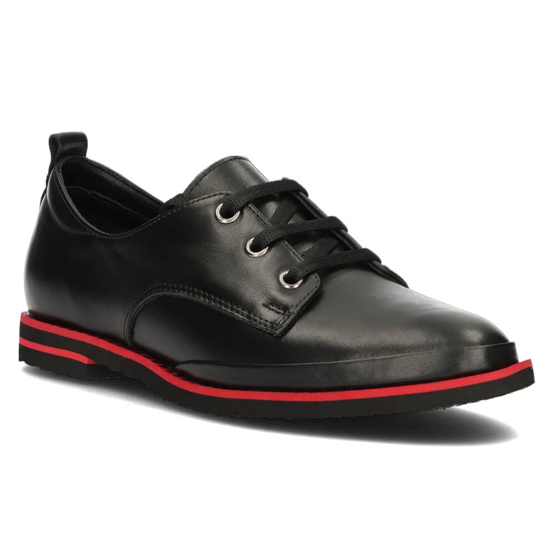 Leather shoes Filippo DP3917 / 2022 Bk black Leather shoes Filippo DP3917 / 2022 Bk black