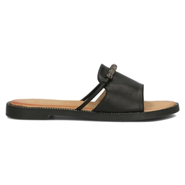 Filippo DK3670 / 22 Bk black slippers