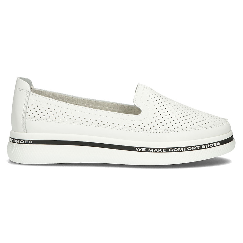 Leather shoes Filippo DP3623 / 22 Wh white