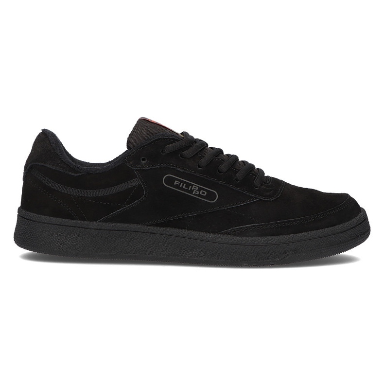 Leather shoes Filippo MSP2123 / 22 Bk black