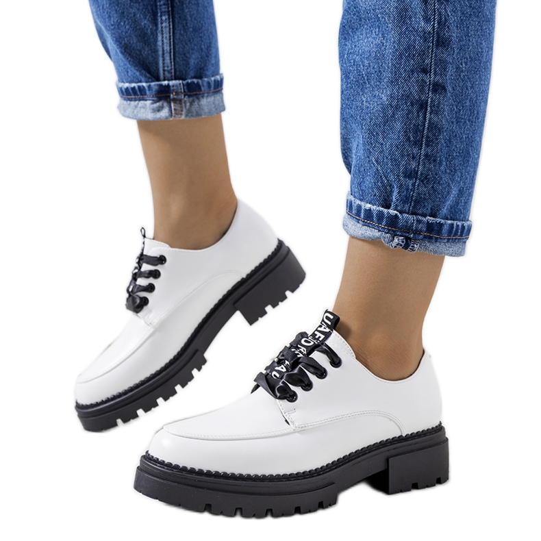 White Merivale women's shoes
