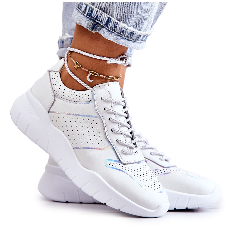 S.Barski Classic Women's Sneakers White Carly S.Barski Classic Women's Sneakers White Carly