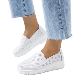 Velders white leather sneakers Velders white leather sneakers