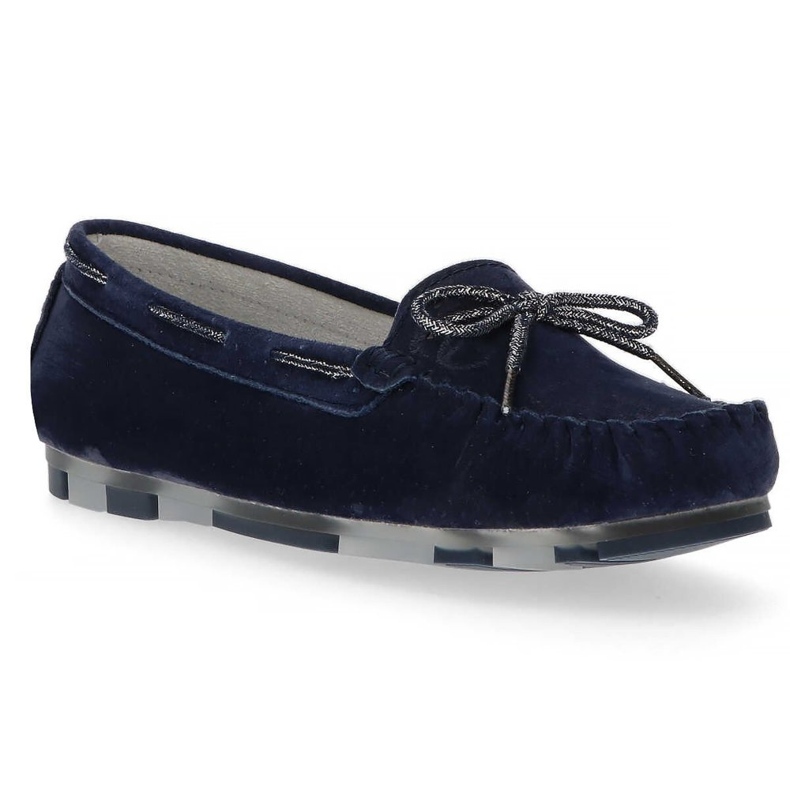 Leather loafers Filippo DP1203 / 20 Nv navy blue