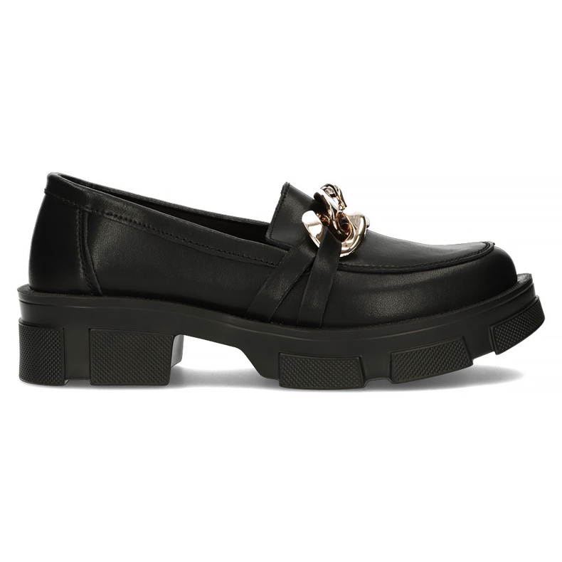 Leather shoes Filippo DP3221 / 22 Bk black
