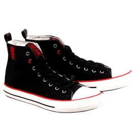 High-top sneakers Big Star M JJ174065 black