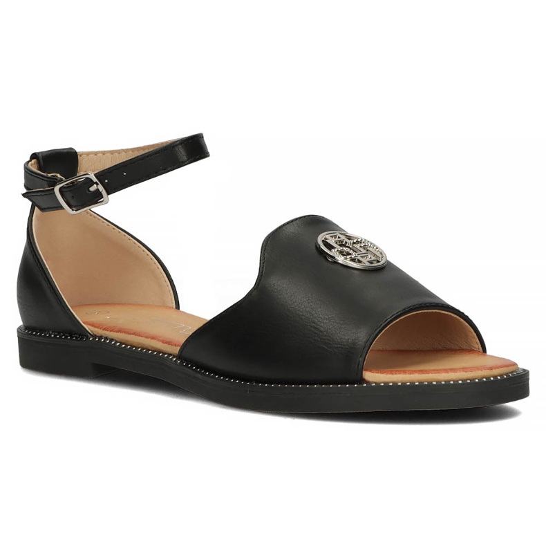 Filippo DS3667 / 22 Bk black sandals Filippo DS3667 / 22 Bk black sandals