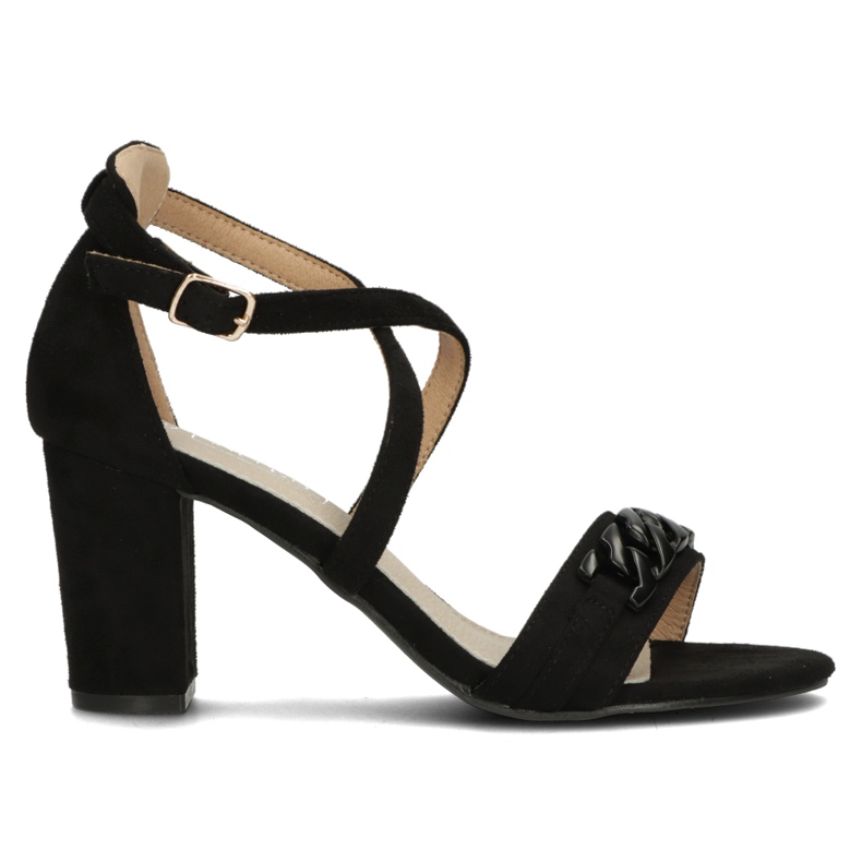 Filippo DS3665 / 22 Bk black sandals