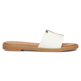 Filippo DK2103 / 22 Wh white slippers