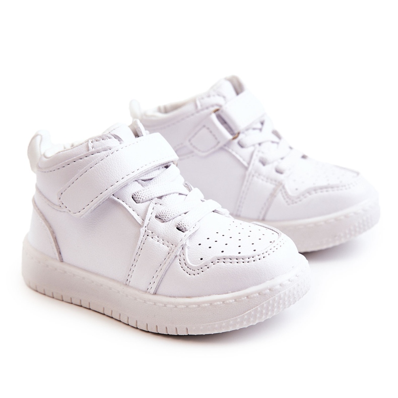 PA1 Children's High Sport Shoes White Berty PA1 Children's High Sport Shoes White Berty