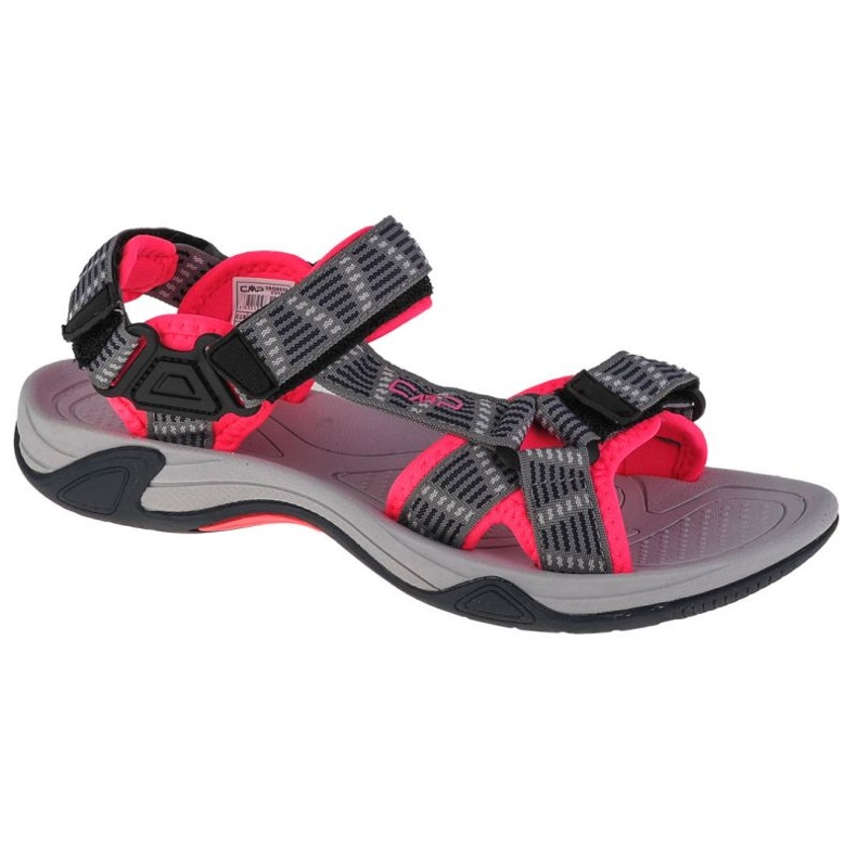 Sandals CMP Hamal Wmn Hiking Sandal W 38Q9956-03TE black red grey