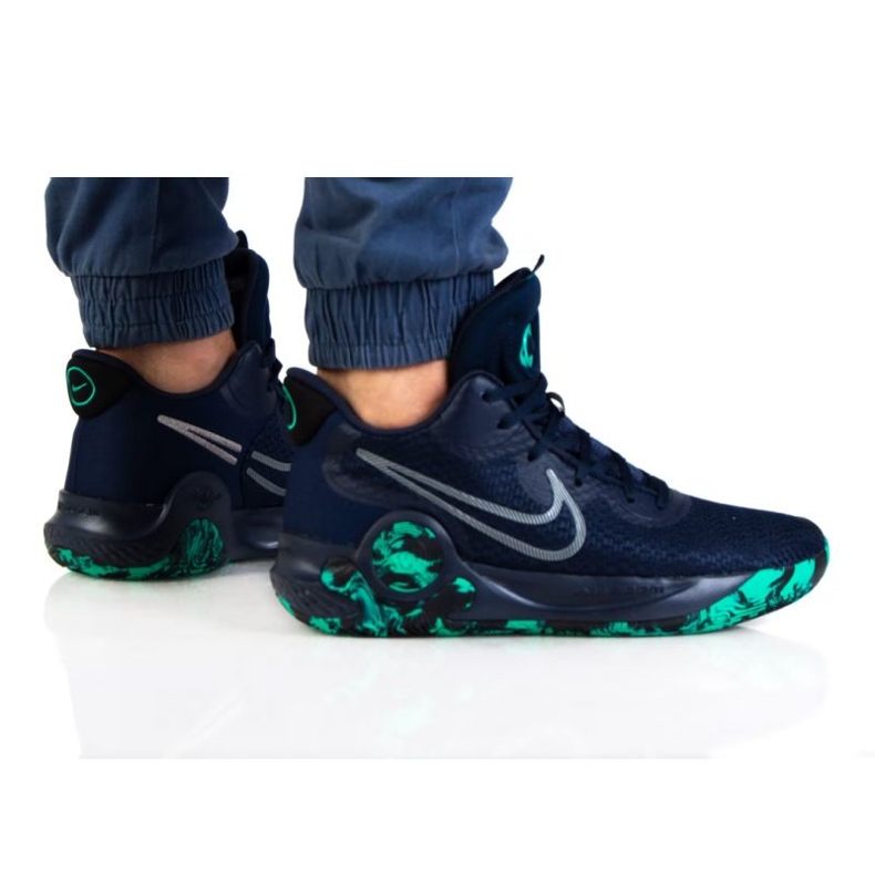 Nike Kd Trey 5 Ix M CW3400-400 shoes navy blue blues and navy blue