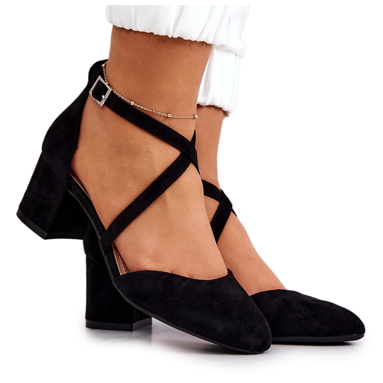 Pumps On A Bar Sergio Leone SK824 Black