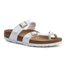 Birkenstock Mayari Patent White W 1005281