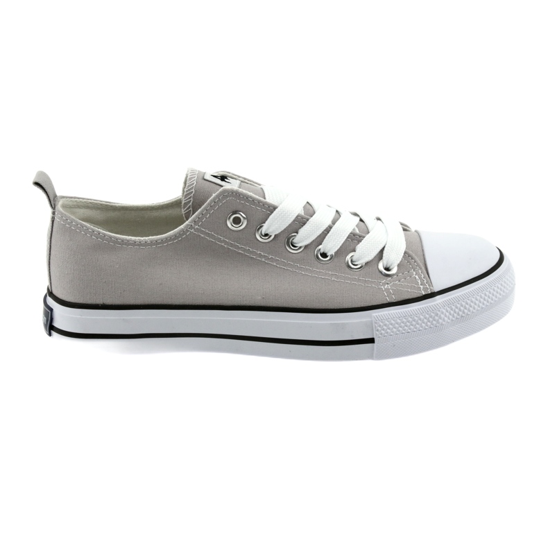 Sneakers tied gray American Club women's shoes grey Sneakers tied gray American Club women's shoes grey