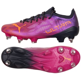 Football boots Puma Ultra 1.4 MxSG M 106718 03 purple roses and purples