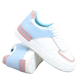 Libby Blue Trainers white multicolored