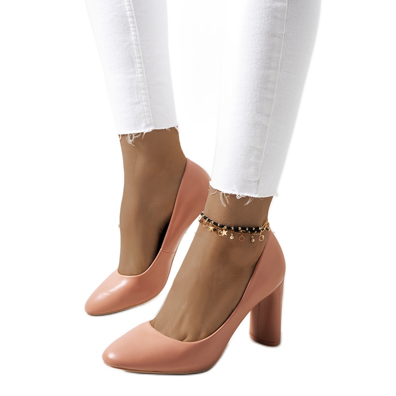 Pink pumps on the Burnaby post