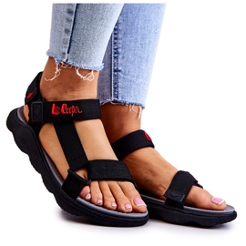 Women's sports sandals Lee Cooper LCW-22-34-0955L Black Women's sports sandals Lee Cooper LCW-22-34-0955L Black