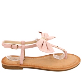Flip-flops with a Megi Champagne bow pink Flip-flops with a Megi Champagne bow pink