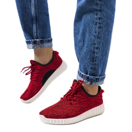Red Mulder sneakers black Red Mulder sneakers black