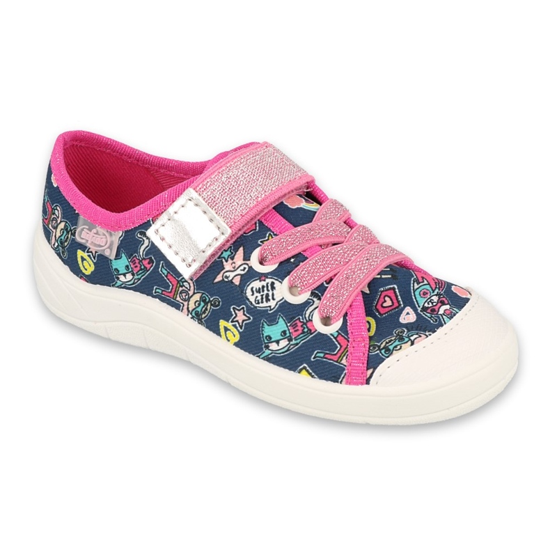 Befado children's shoes 251X187 navy blue pink