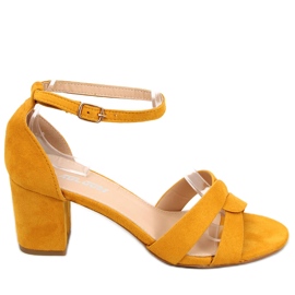 Moly Yellow high-heeled sandals