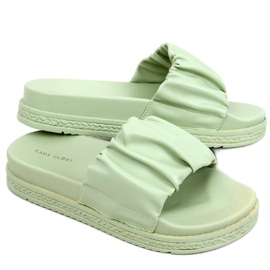 Atissa Green women's slippers