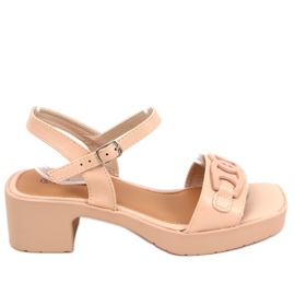 High-heeled sandals from Sharon Nude beige High-heeled sandals from Sharon Nude beige