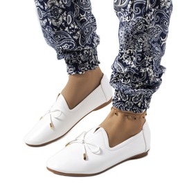 Carlsen white loafers