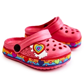 Children's Slippers Foam Crocs Red Charie Children's Slippers Foam Crocs Red Charie