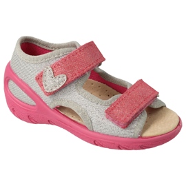 Befado children's shoes pu 065X177 silver grey Befado children's shoes pu 065X177 silver grey