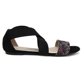 Filippo DS778 / 19 Bk Black Sandals
